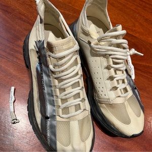 Givenchy Cream and Black Women's Sneakers